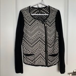 Lucky Brand Large Vintage Asymmetric Sweater